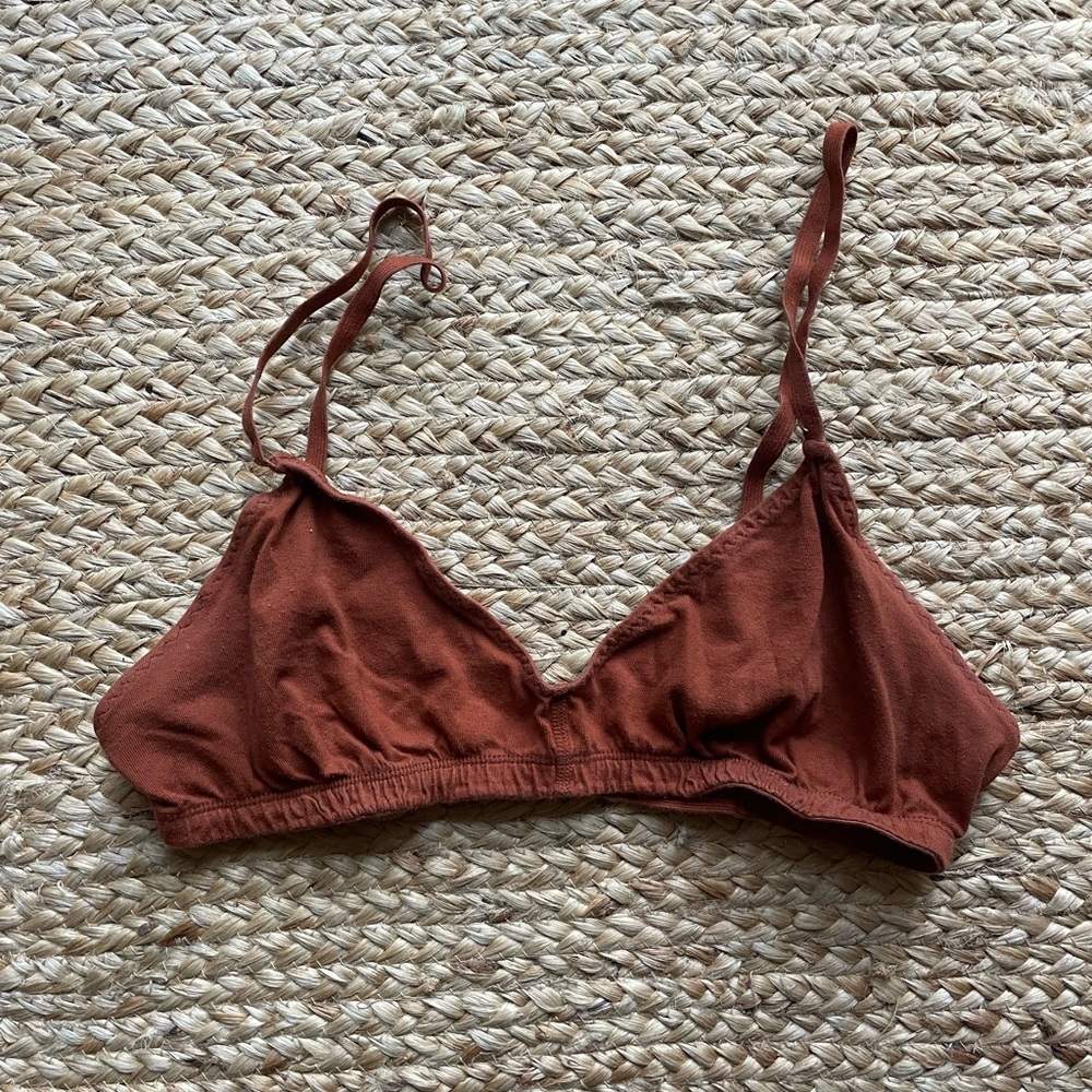 Pansy Women's Rust Bralette